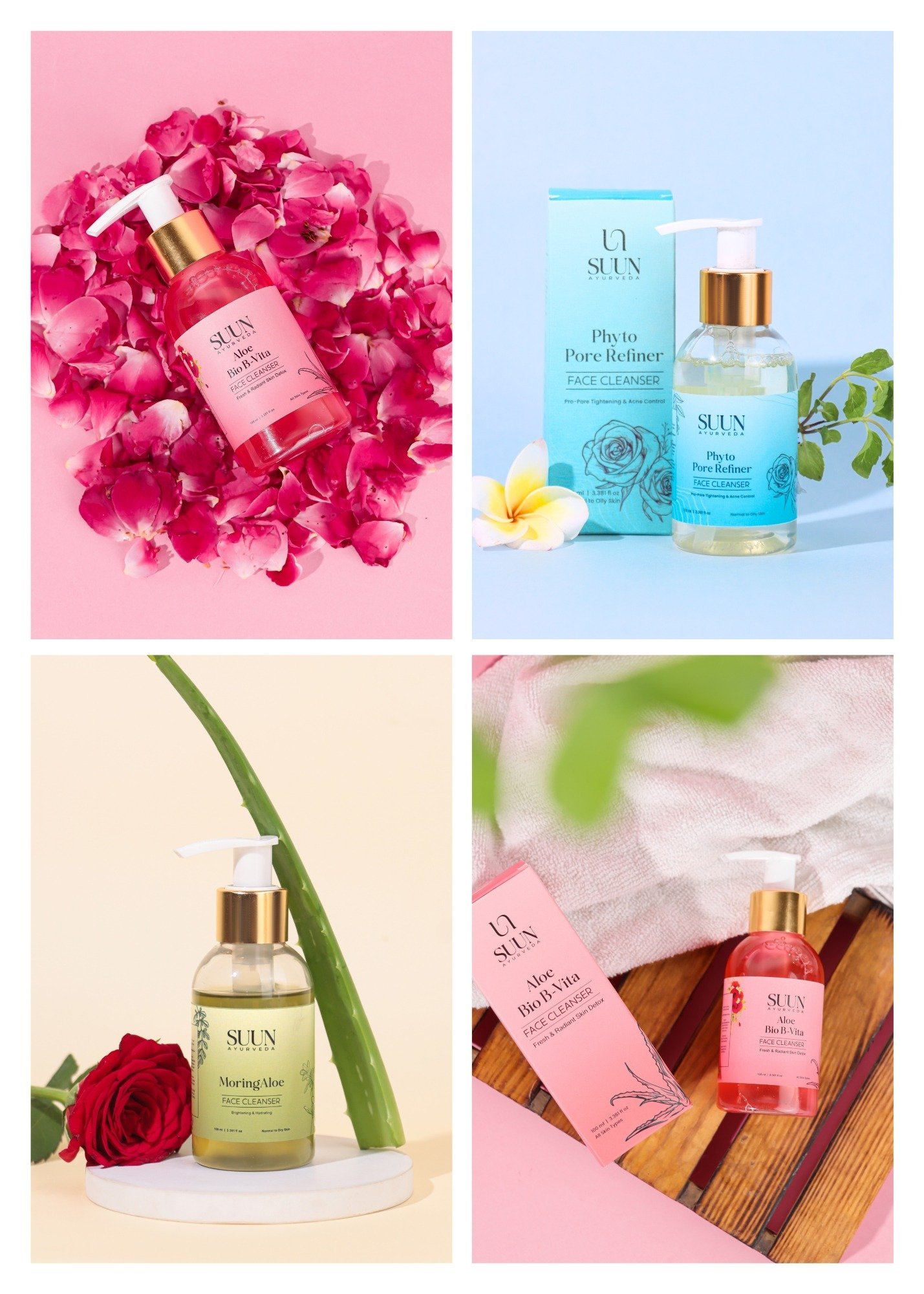 Botanical Skin Care Product Series